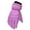 Purple, variant on XMMSWDLA Kids Snow Gloves For Boys Girls Winter Waterproof Thickening Warm Windproof Outdoor Sports Gloves For 4-8 Years Old Bicycle Gloves Blue