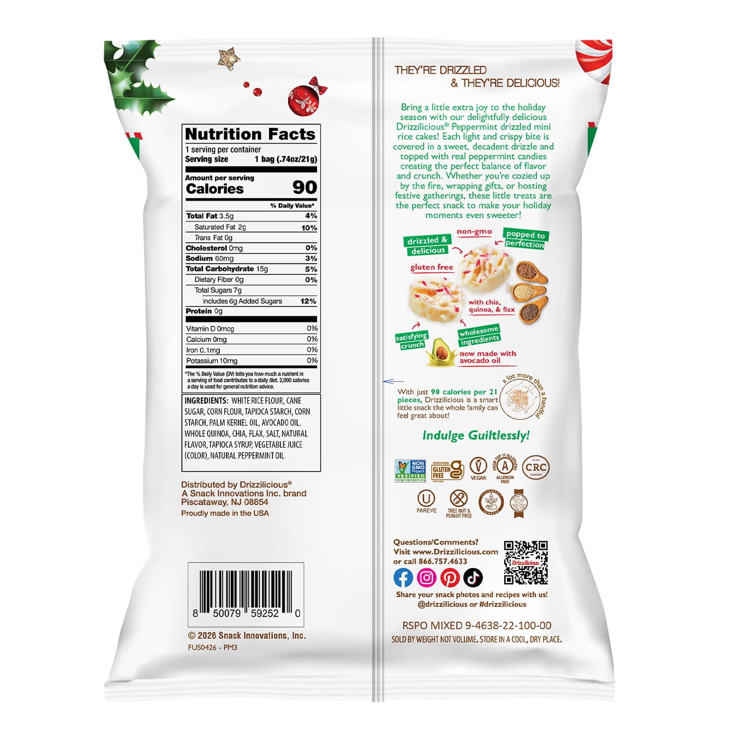 Drizzilicious Peppermint 0.74oz
