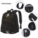 thumbnail image 3 of Disketp Spiderweb Bats And A Spider Mochila Estampada de Gran Capacidad con Lonchera y Estuche, Set de 3 Piezas para Estudiantes, 3 of 7
