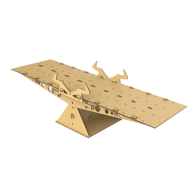 HILABEE RC Bridge Obstacle Desktop Climbing Vehicle Prop for 1:12 1:16 RC Crawer Car M