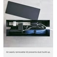 thumbnail image 2 of Yamazaki Home Rolling Cable Management Box, Black, Steel, Wheels, Minimal Assembly, 2 of 7