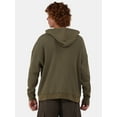 thumbnail image 5 of No Boundaries Hooded Thermal Shirt Hoodie, Men's & Big Men's, Sizes XS-5XL, 5 of 5