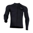 thumbnail image 2 of Traje de neopreno chaqueta traje de buceo manga larga cremallera frontal traje de buceo traje de neopreno superior Hombre Negro L, 2 of 8
