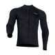 thumbnail image 3 of Chaqueta de traje de neopreno Camiseta de traje de neopreno Manga larga Cremallera frontal Camisa de traje de surf Hombre Negro XXXL, 3 of 8