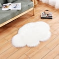 thumbnail image 4 of TIELUTT Imitation Wool Carpet Living Room Shag Carpet Oval Bedroom Machine Washable Floor Mat Throw Rugs for Living Room Popcorn Blanket Area Rug Living Room Decorative Blankets Big Soft Blanket, 4 of 4
