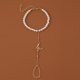 thumbnail image 3 of Pearl Hand Chain Bracelet, Multilayer Ring Bracelet Jewelry, 3 of 5
