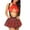 Red, variant on WZXFASHION Women's Sexy See Through Sexy Lingerie Big Bow Net Cleavage Sexy Underwear Intimates White M