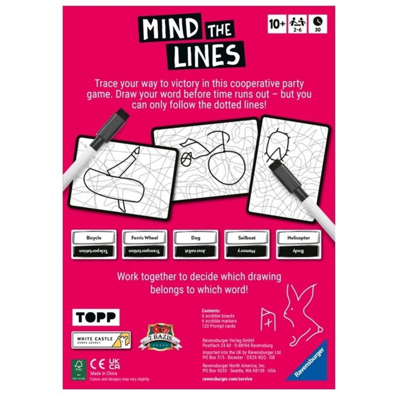 Ravensburger Mind The Lines Cooperative Party Game photo 2