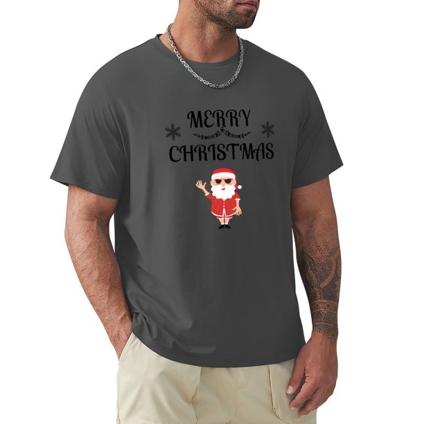 Camiseta australiana de Navidad de Papá Noel camisetas altas de secado rápido de nueva edición con estampado animal para niños