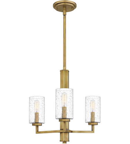 Vintage Brass Hinkley Lighting 3587VS Margeaux Mini Pendant Light 