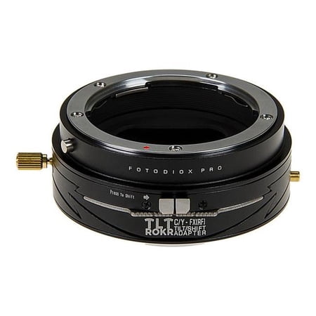 Fotodiox TLTROKR-CY-FXRF Tilt & Shift Lens Mount Adapter for Fujifilm Mirrorless Camera Body