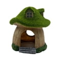 thumbnail image 3 of Casa tipo seta para acuario, decoración para pecera, cueva de desove, paisaje escondite, de setas de resina para escritorio Betta Estilo B, 3 of 8