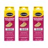 Dr. Scholl's Moleskin Padding ROLL, 1 roll // Thin, Flexible Cushioning & Pain Relief - Cut to Any Size - 24 Inches X 4 5/8 Inches, 3 Pack