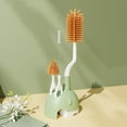thumbnail image 4 of Silicone Bottle Brush Set, Qiopertar Under $5 Bottle And Straw Brush Cleaning Set Silica Gel Baby Bottle Brush Nipple Cleaner Drying Stand Soft Bristles Multifunctional For Baby Bottles, 4 of 4