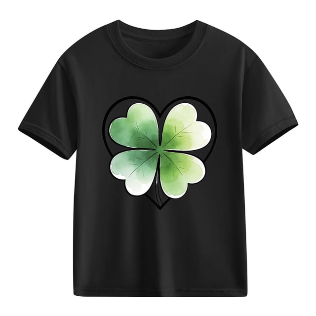 hengsof Chemises pour Enfants T-Shirts Graphiques à Manches Courtes Hauts Décontractés Quotidiens