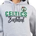 thumbnail image 3 of Women's G-III 4Her by Carl Banks Heather Gray Boston Celtics Graphics Fleece Pullover Hoodie, 3 of 3
