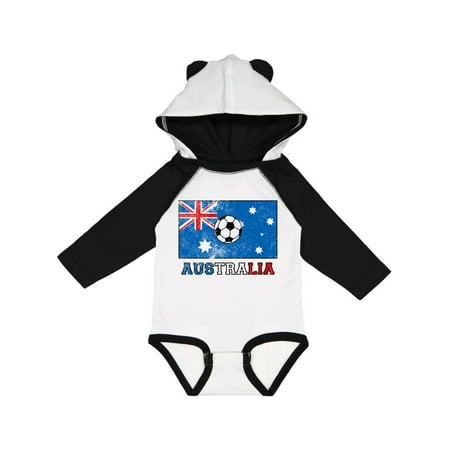 

Inktastic Australian Soccer Gift Baby Boy or Baby Girl Long Sleeve Bodysuit