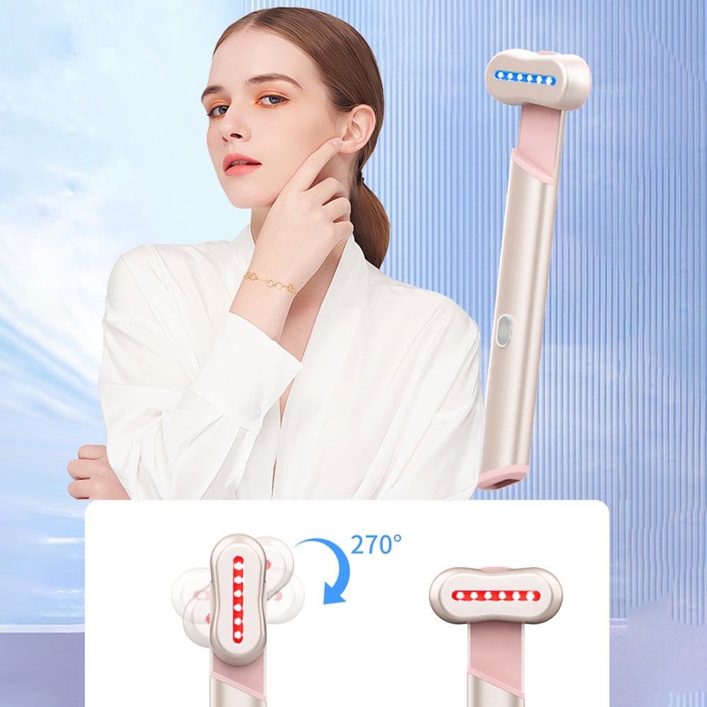 4-in-1 Red Light Therapy for Face - Facial Rejuvenation Device for Home Use, Adjustable Head & Portable Beauty Tool for Anti-Aging & Skin Health