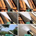 thumbnail image 4 of Pressure Washer Spray Nozzle, 6-in-1 Quick Change over and Adjustable , 1/4in Plug Connect Tips 4000PSI for Pressure Washer, 4 of 5