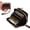 Coffee, variant on Vintage Kiss Lock Coin Purse Mini Dual Compartment Zipper Wallet with Wrist Strap Multi Card Slot Organizer Pouch for Cash Card Coin