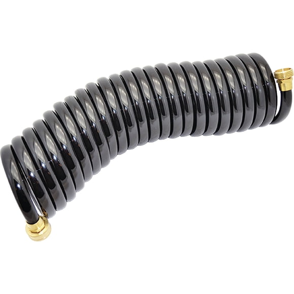 Manguera de lavado en espiral Johnson Pump - 25' - 1/2" Diámetro