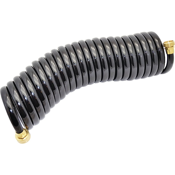 Manguera de lavado en espiral Johnson Pump - 25' - 1/2" Diámetro