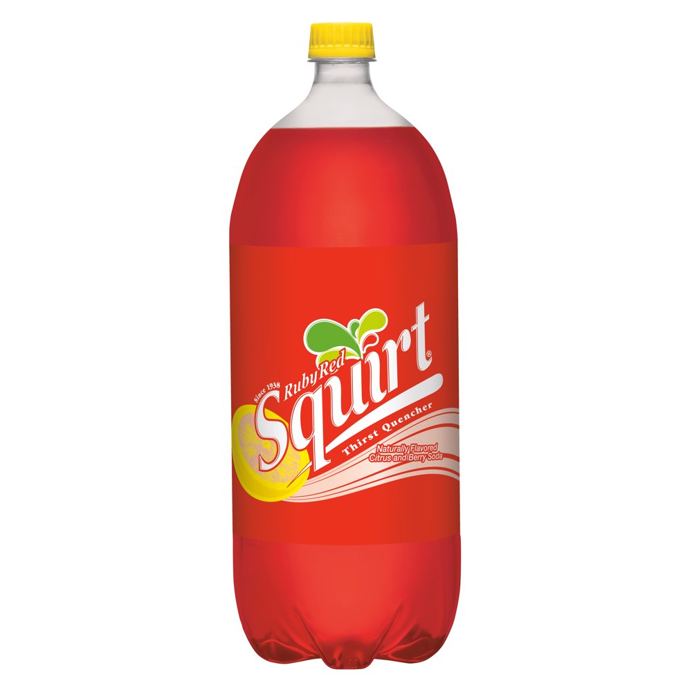 Squirt Ruby Red Naturally Flavored Citrus and Berry Soda, 2 L Walmart