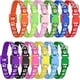 thumbnail image 1 of 12 collares para cachorros, collar de identificación para cachorros con liberación rápida, collar de identificación ajustable para perros, collares reflectantes para mascotas, 1 of 7