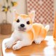 thumbnail image 1 of 32cm Lying Orange&Black Dog Plush Doll Stuffed Animals Realistic Dog Toy Children Photography Props Boys Birthday Gifts332cm Deng Xun unisex, 1 of 2