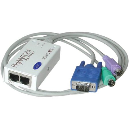 UPC: 0654518201666 | Tripplite Minicom Phantom Kvm Ps2 Remote Spector Ii Rj45 Hd15 Mini Din-6 Taa  0SU51012 (PF7533)