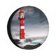 thumbnail image 1 of Fotbe 3d Lighthouse in the Surf Funda de Llanta de Repuesto con Estampado, Engrosada, Ajuste Universal para Jeep, Remolque, RV, SUV, Camión-14 inch, 1 of 6