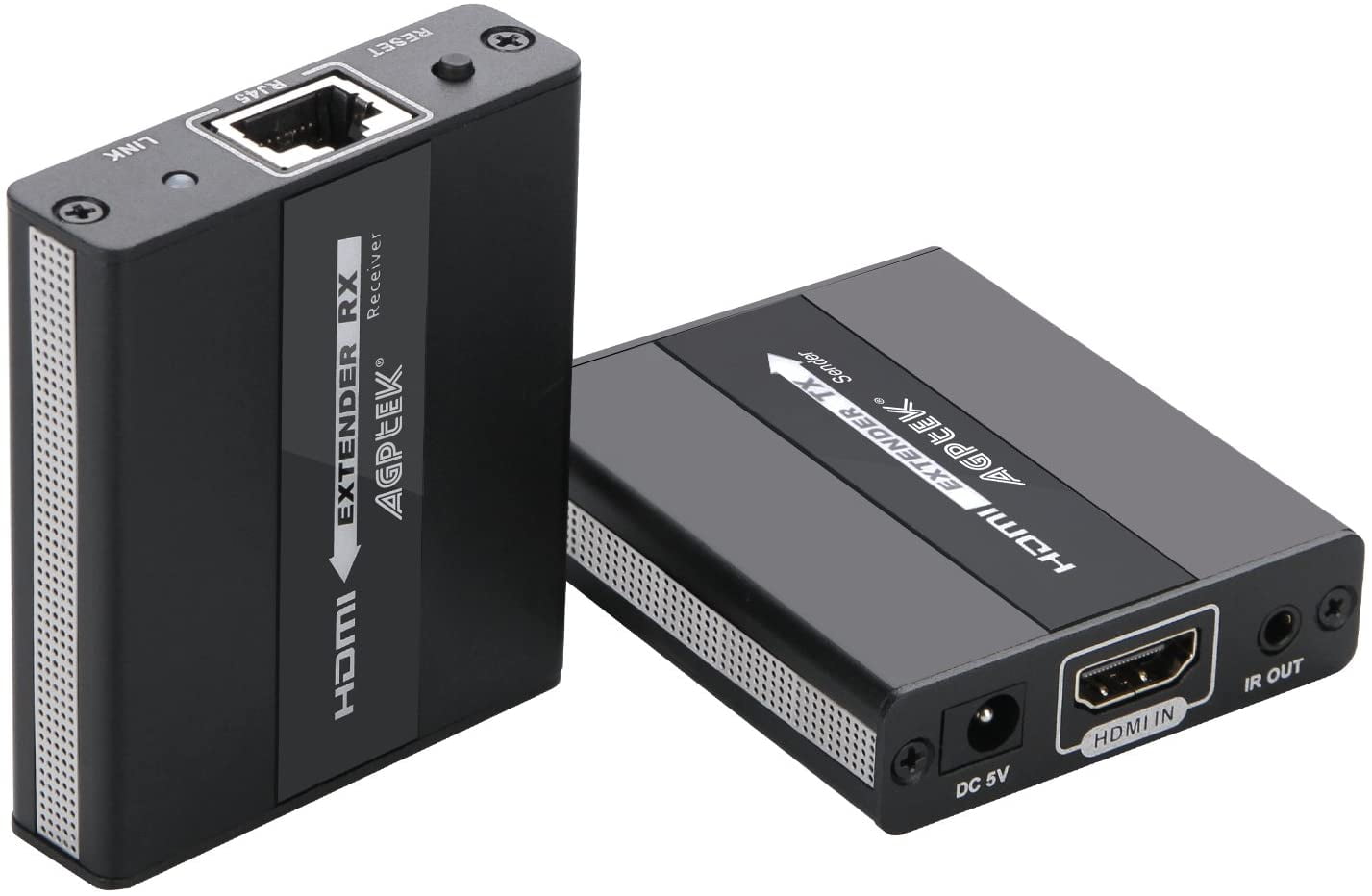 394ft/120m 1080p Realtime HDMI Extender over CAT5/5E/6 Cable with IR