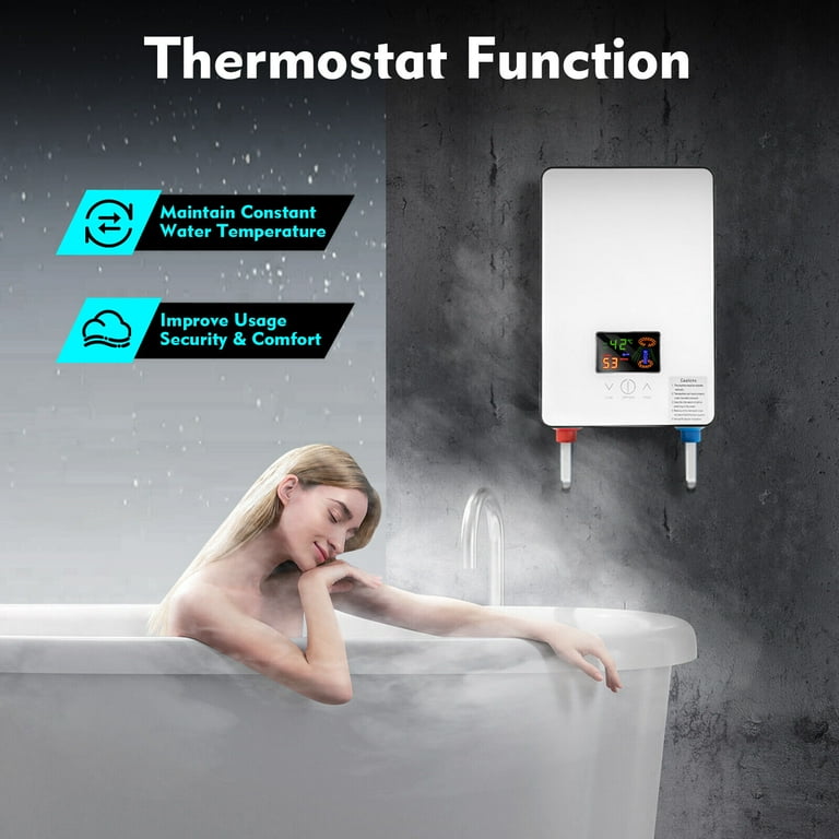 4500W Hot Demand Whole House Electric Water Heater, Tankless