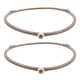 thumbnail image 1 of 2pcs Anillos de mesa giratoria de microondas redondos Microondas Bandeja de la bandeja de soporte (blanco), 1 of 5