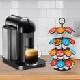 thumbnail image 5 of KIMIUP Coffee Pod Carousel Holder,Compatible with K-Cups Organizer Compatible with 36 Cup Pods,Spins 360-Degrees, 5 of 7