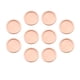 thumbnail image 2 of 10 piezas de bases de broche de madera, bases de disco, bandejas planas en blanco, cabujón grueso madera 25mm, 2 of 9