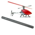 thumbnail image 4 of Tubo RC Drone Tubo De Cola Pieza De Refuerzo Tubo Redondo De Fibra De Carbono Para Aviones De Control Remoto V912, 4 of 7