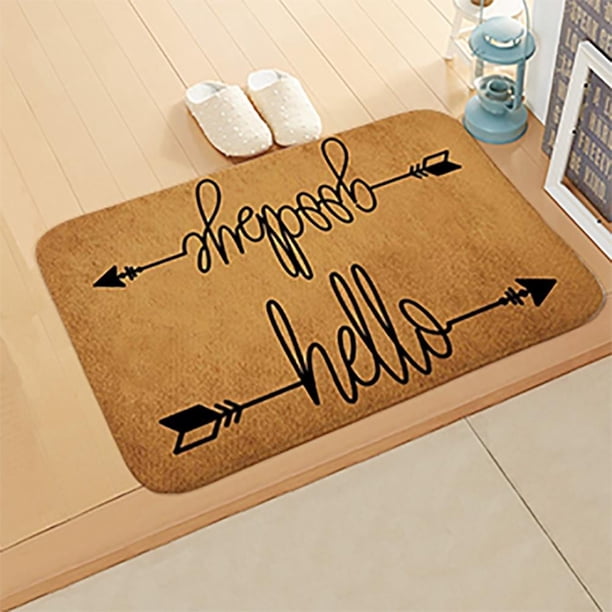 Para Cocina, Tapete Con Texto Pintado A Mano, Fácil De Limpiar, Decoración Plegable Para El Hogar seitruly HA043282-06
