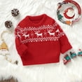 thumbnail image 6 of KDFJPTH Toddler Kids Baby Girls Boys Christmas Long Sleeve Sweaters Warm Jacket Cotton Knit Deer Xmas Coat Outwear 2t Girl Sweater, 6 of 7