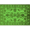 thumbnail image 1 of Ahgly Company Indoor Rectangle Oriental Green Industrial Area Rugs, 2' x 4', 1 of 4