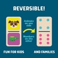 thumbnail image 5 of Chuckle & Roar - Family Dominoes - Family Game Night Classic - Wooden Dominoes - Double-Sided with Pips and Images - Ages 4 and up, 5 of 5