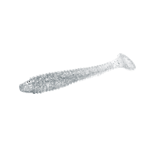 Strike King Saltwater Rage Swimmer swimbait fishing lure, Carolina Chrome, 3.75 Inch