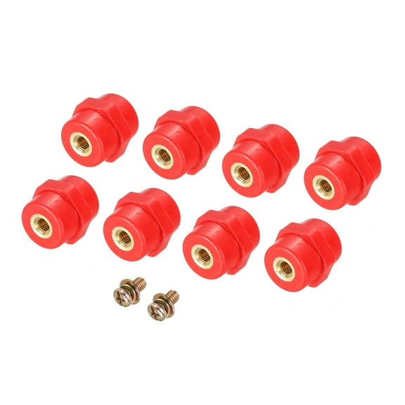 Insulator 8pcs SM20 High Strength Standoff Insulators with M5 Screw for Power Distribution Cabinet