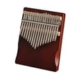 thumbnail image 2 of Instrumento Musical portátil pulgar dedo Piano africano Sanza Mbira con herramienta de afinación pegatina para niños principiantes, 2 of 8