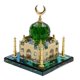 thumbnail image 1 of Figura de edificio de cristal 3D Crystal Taj Miniatura Modelo Estatuilla Edificio Réplica Showpiece Estatua Magideal Figura de edificio de cristal, 1 of 7