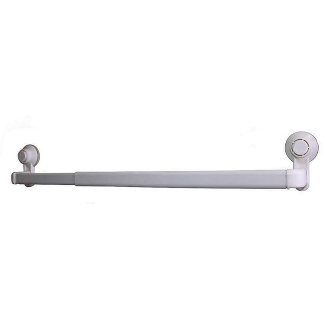 Suction Cup Towel Rack Retractable Non-Drilling Wall-Hanging Bar For Kitchen Bathroom