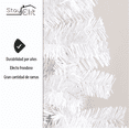 thumbnail image 3 of Árbol Pino de Navidad Artificial,Pino Navideño , Blanco, Abeto, Incluye Soporte, 1.90 m Frondoso, 3 of 6