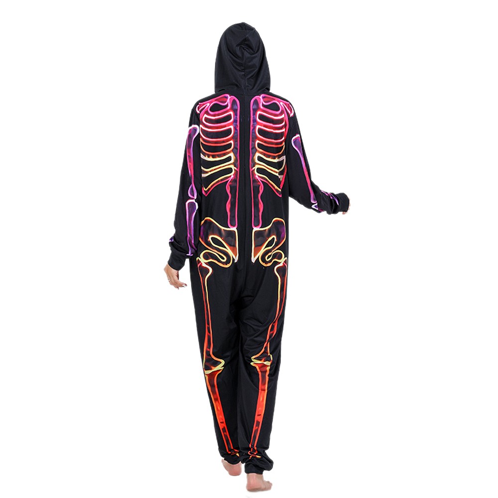 Baozhu Family Matching Halloween Onesies Pajamas, Funny Skeleton ...