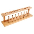 thumbnail image 1 of Wooden Test Tube Holder For Testing 8 Holes / 10 Holes / 12 Holes, 1 of 8