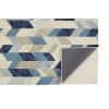 thumbnail image 4 of Binada Tufted Graphic Chevron Rug, Cobalt Blue, 9ft-6in x 13ft-6in Area Rug, 4 of 5